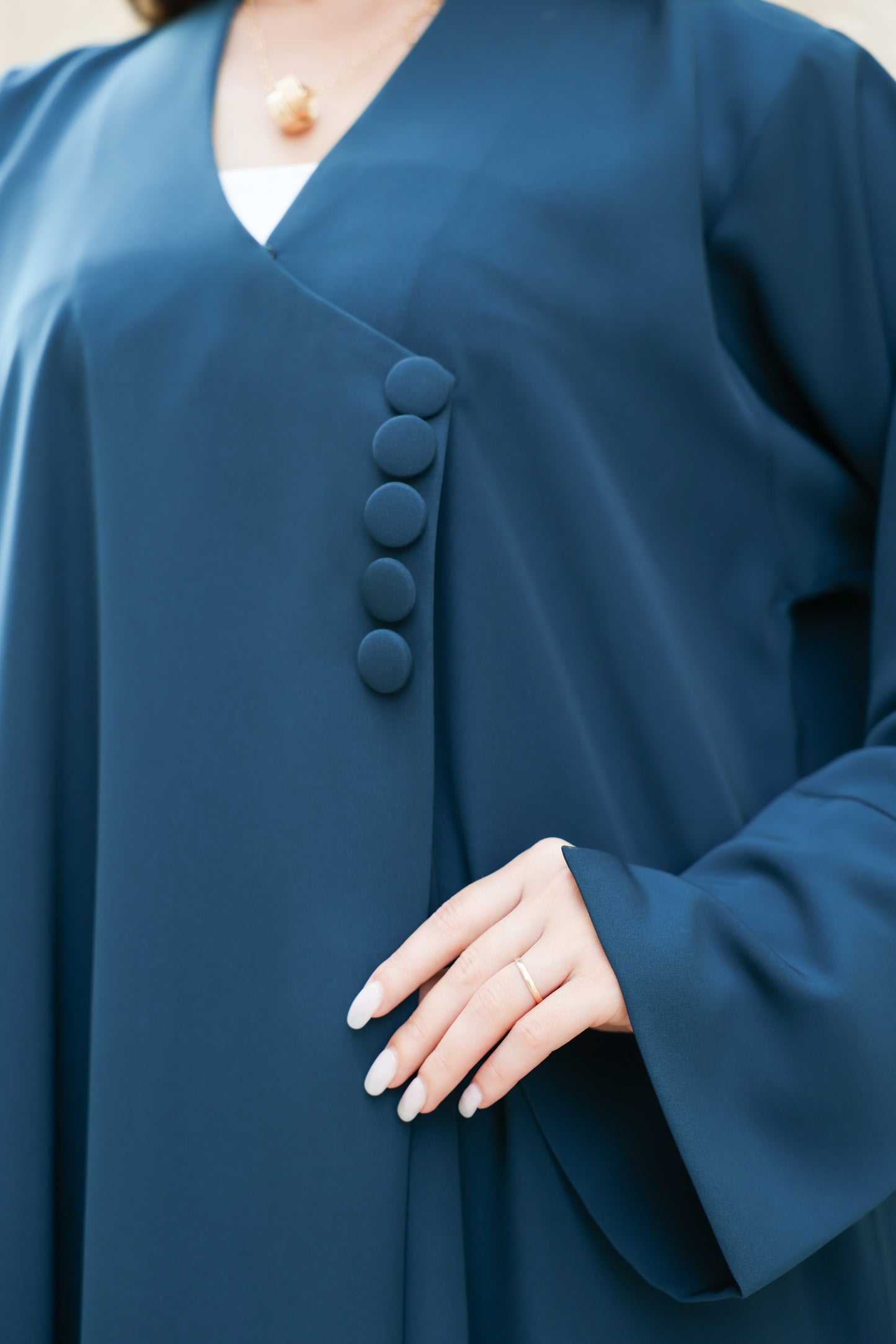 Liora Abaya with matching headscarf