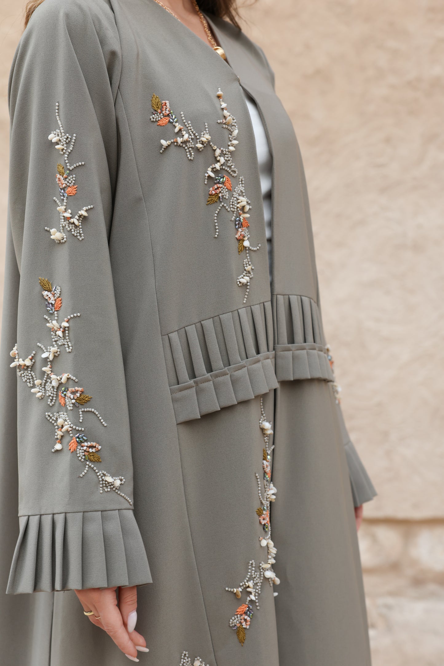 Isolde Abaya with matching Headscarf