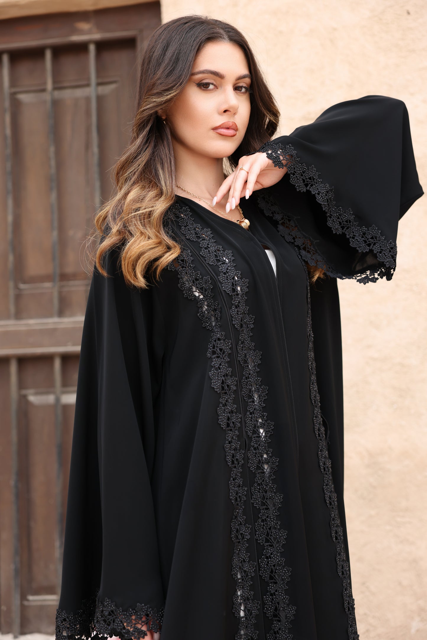 Jouri Abaya with Head scarf