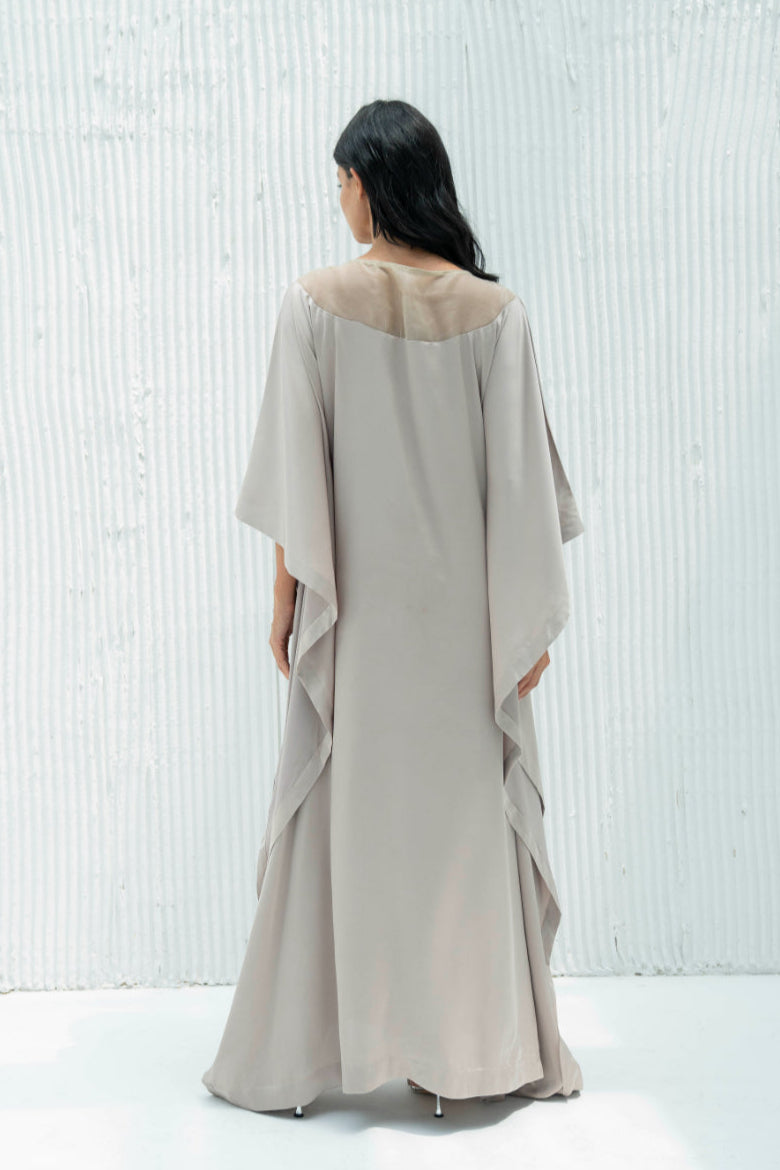 Zahra Kaftan Dress in Crepe