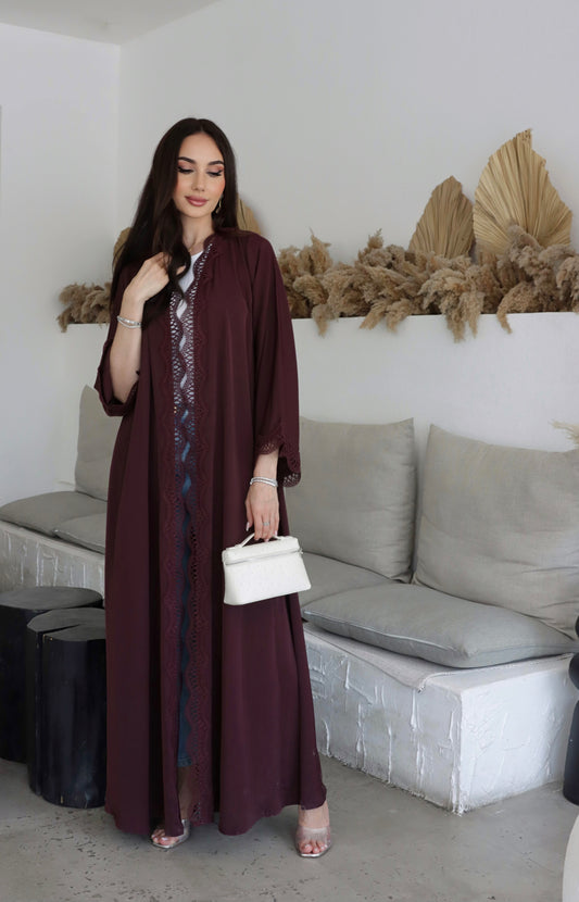 عباية ليلى مع حجاب