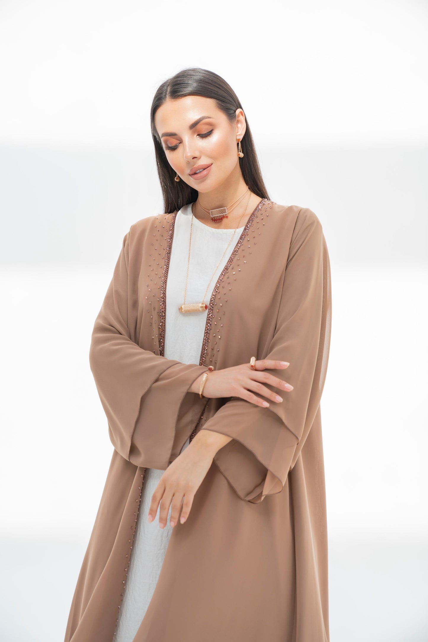 Gazelle Abaya With Headscarf