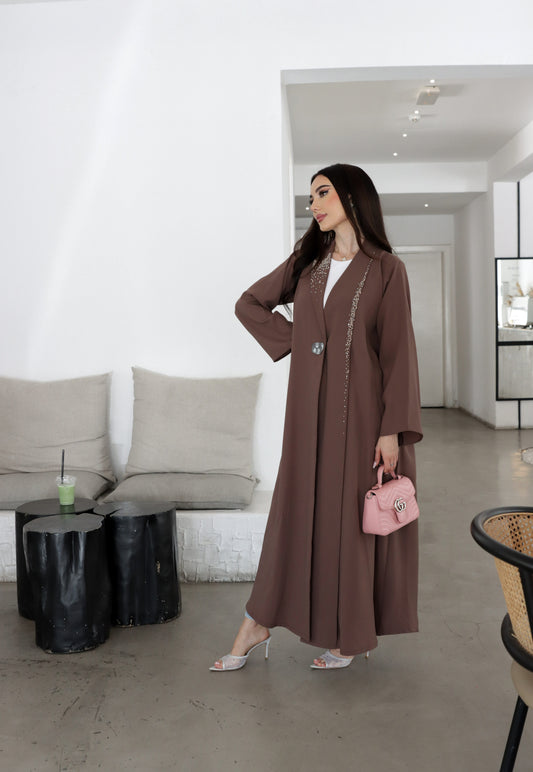 عباية سارين مع حجاب