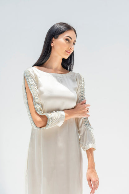 Celis Kaftan Dress in Crepe
