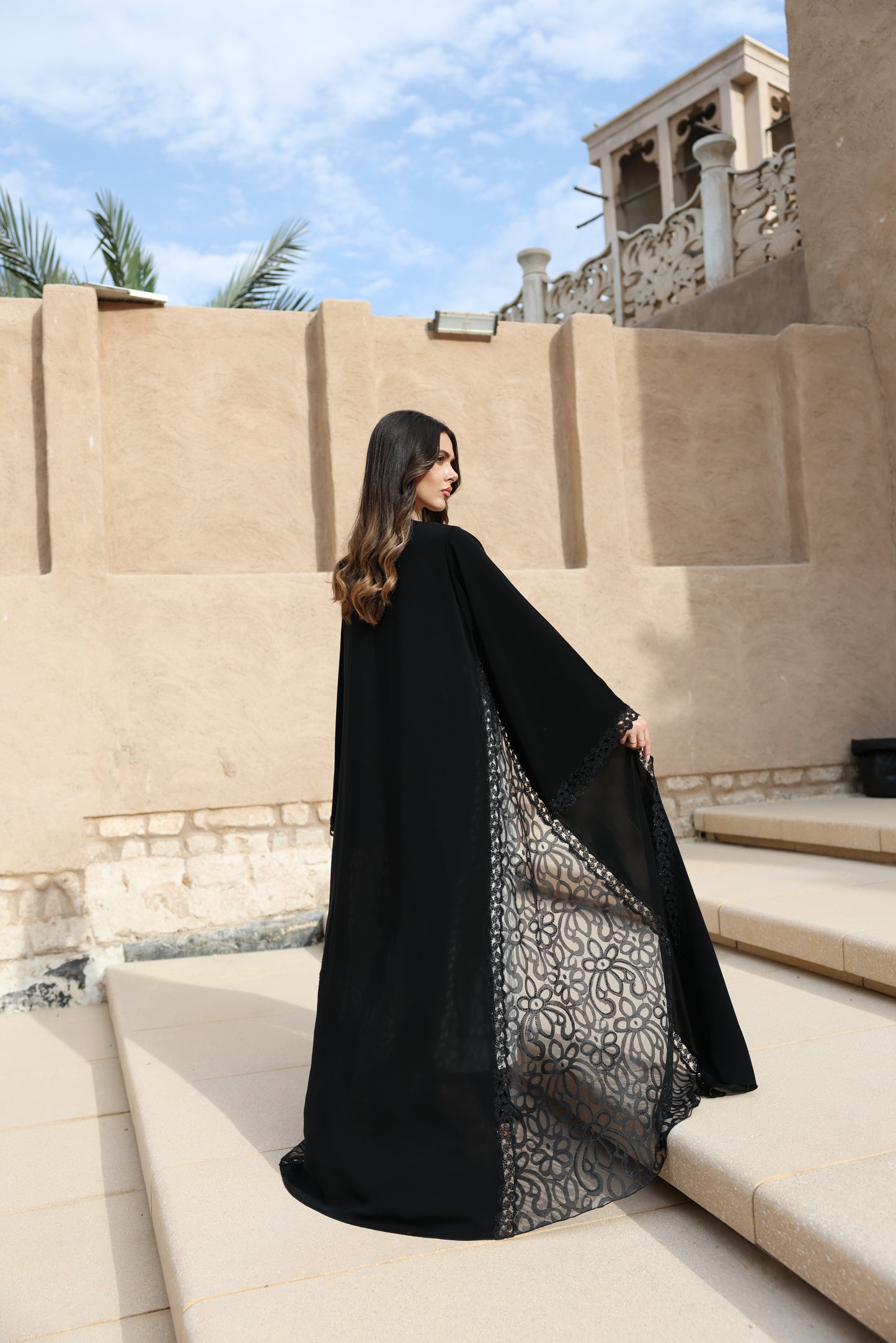 Aurelia Abaya With Matching Headscarf
