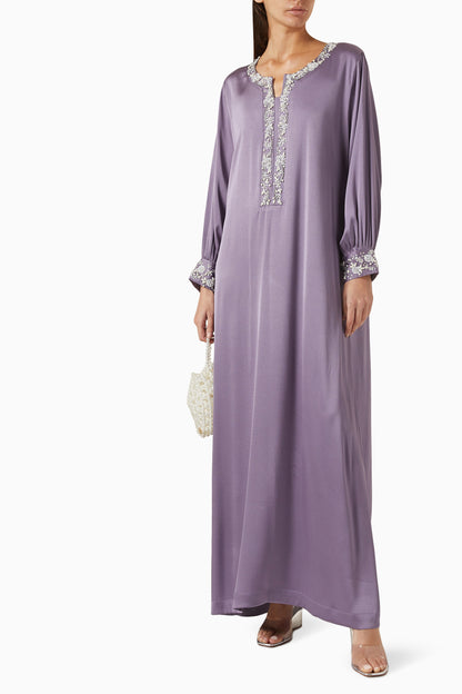 Esme Kaftan Dress in Crepe