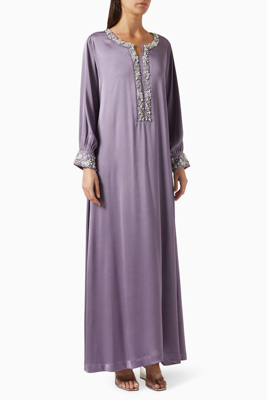 Esme Kaftan Dress in Crepe