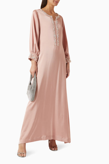 Esme Kaftan Dress in Crepe
