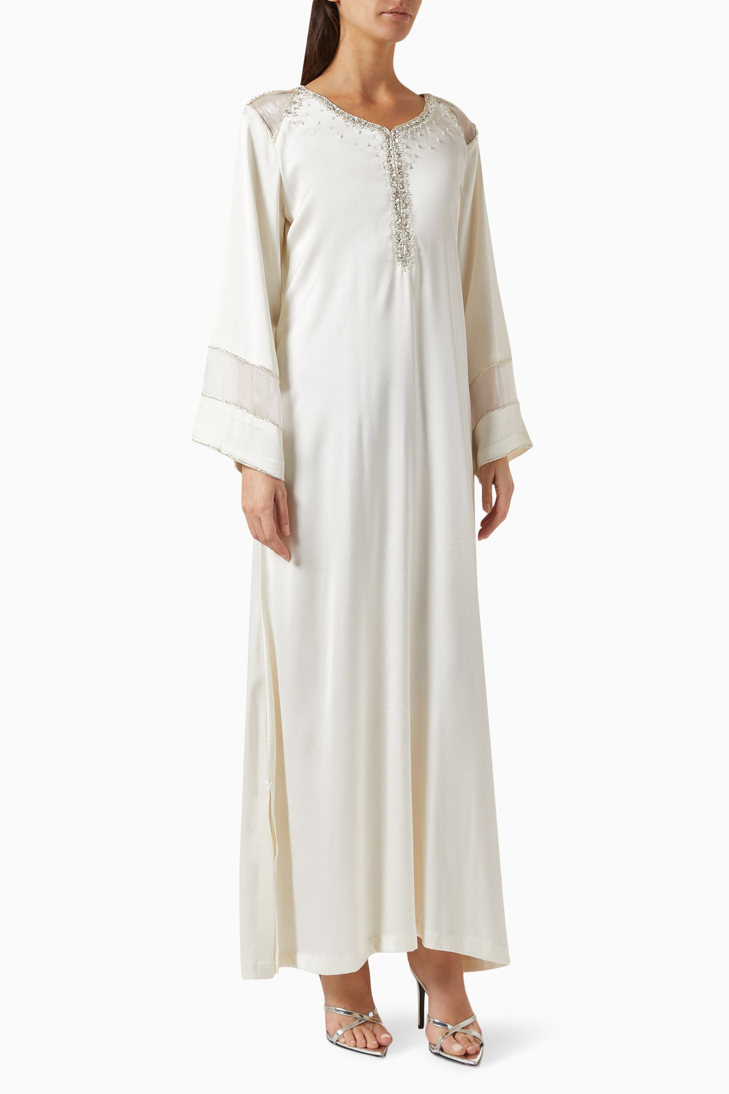 Noa Kaftan Dress in Crepe