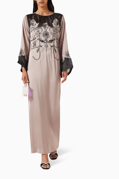 Cira Kaftan Dress in Crepe
