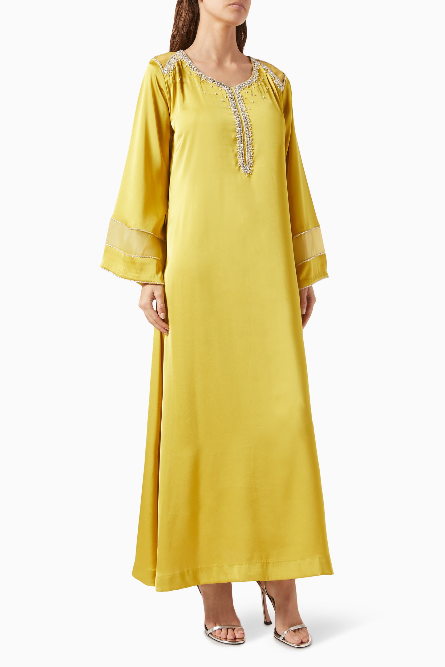 Noa Kaftan Dress in Crepe