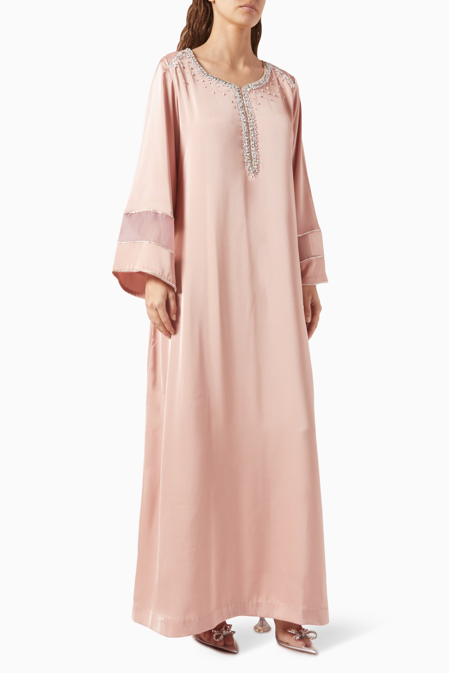Noa Kaftan Dress in Crepe