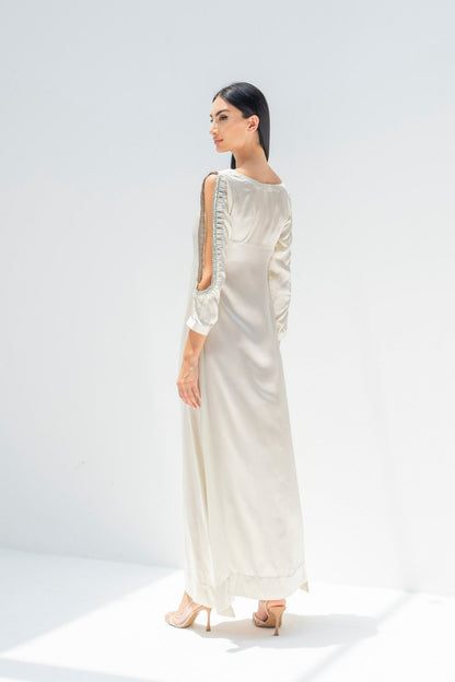 Celis Kaftan Dress in Crepe