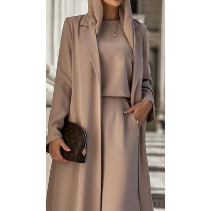 Enigma 4-piece Abaya Set With Headscarf