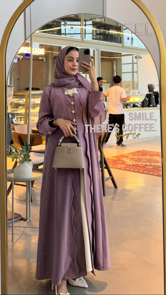 Lunara Abaya with Headscarf