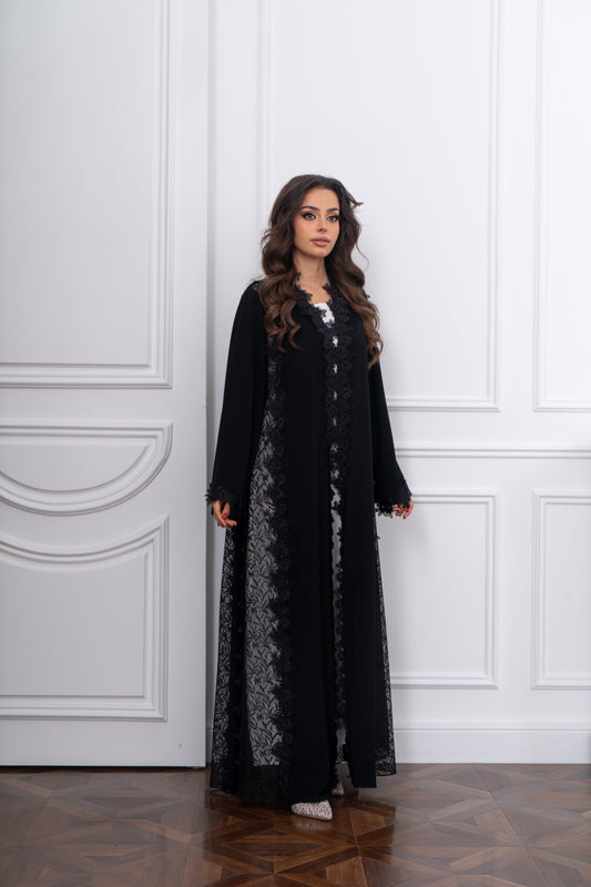 Elan 2-Piece Abaya Set