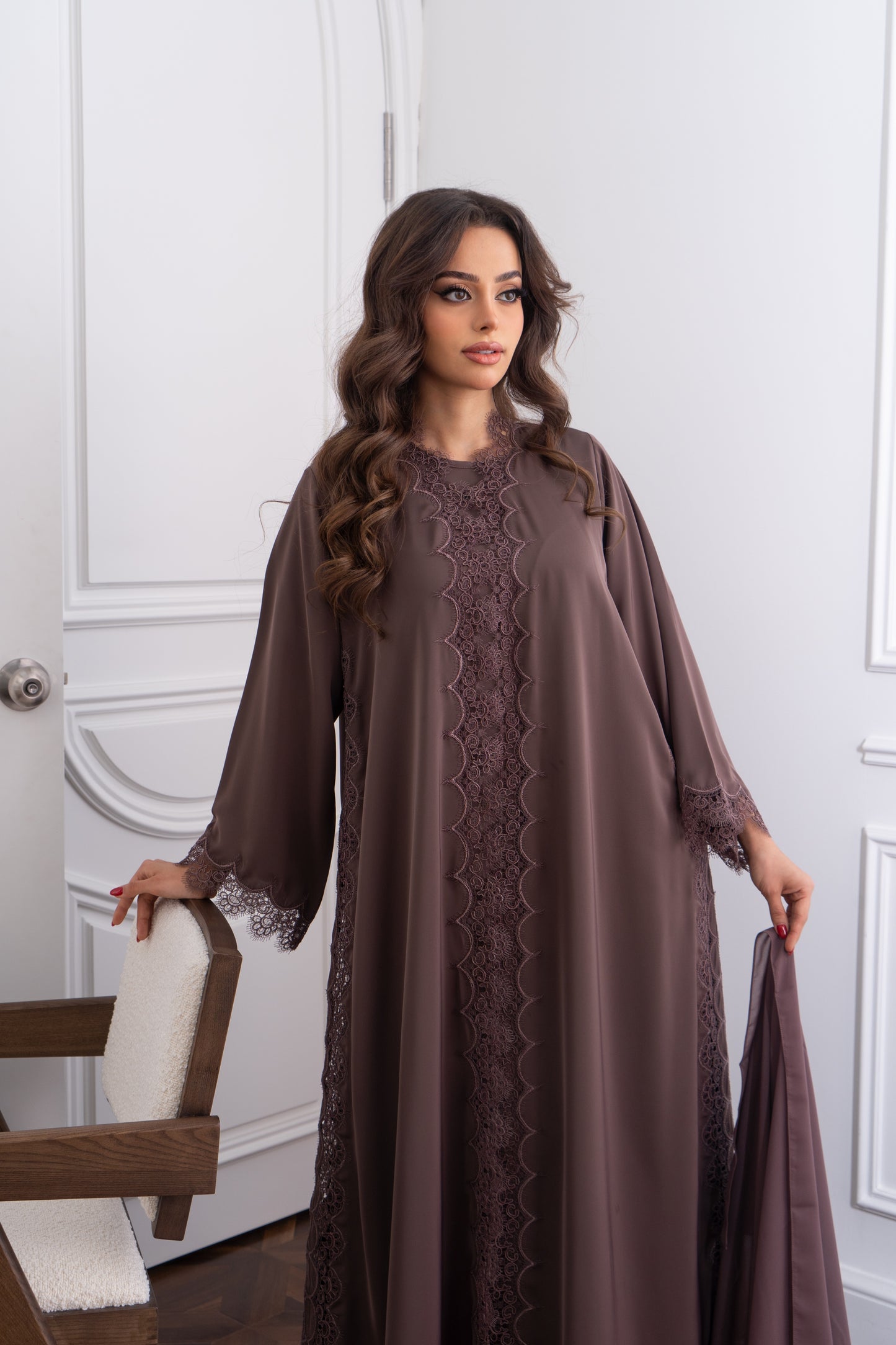 Elvera 2-Piece Abaya Set