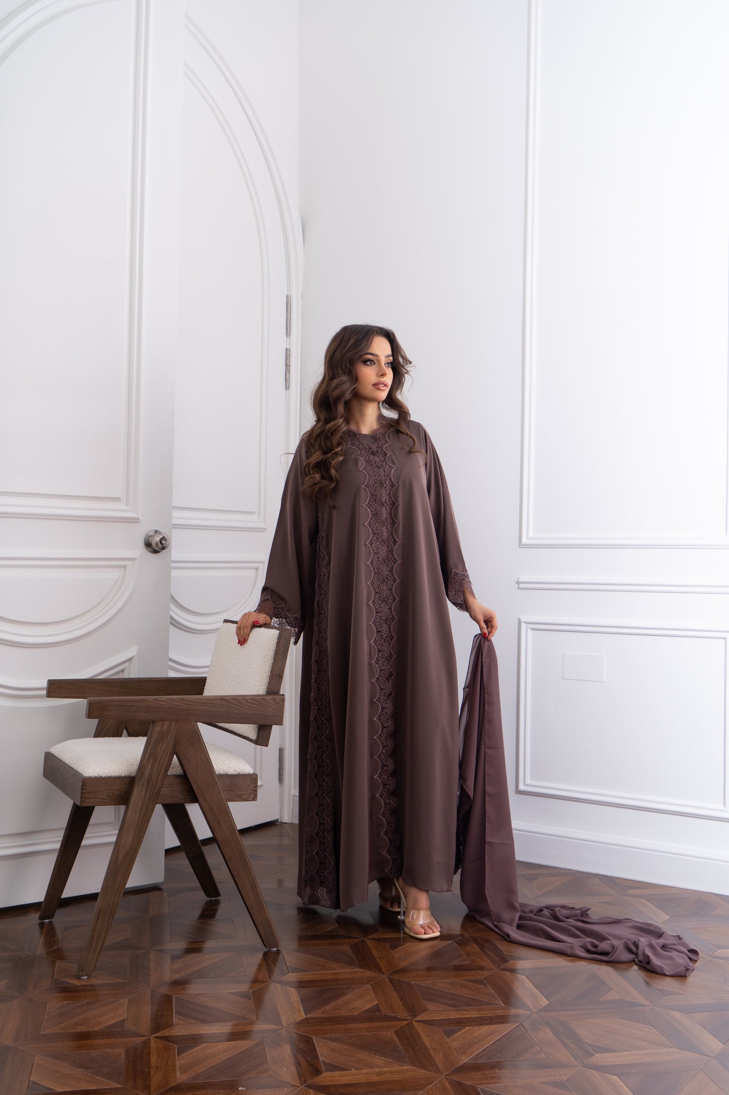 Elvera 2-Piece Abaya Set