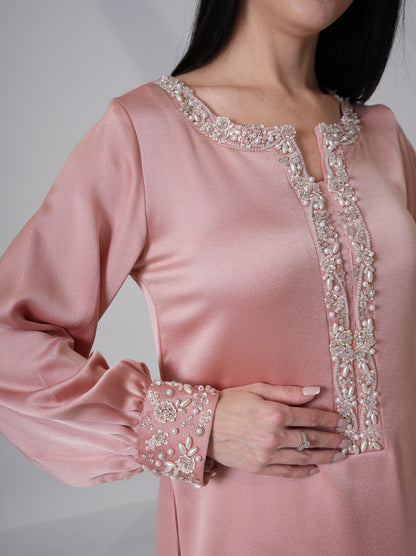 Esme Kaftan Dress in Crepe