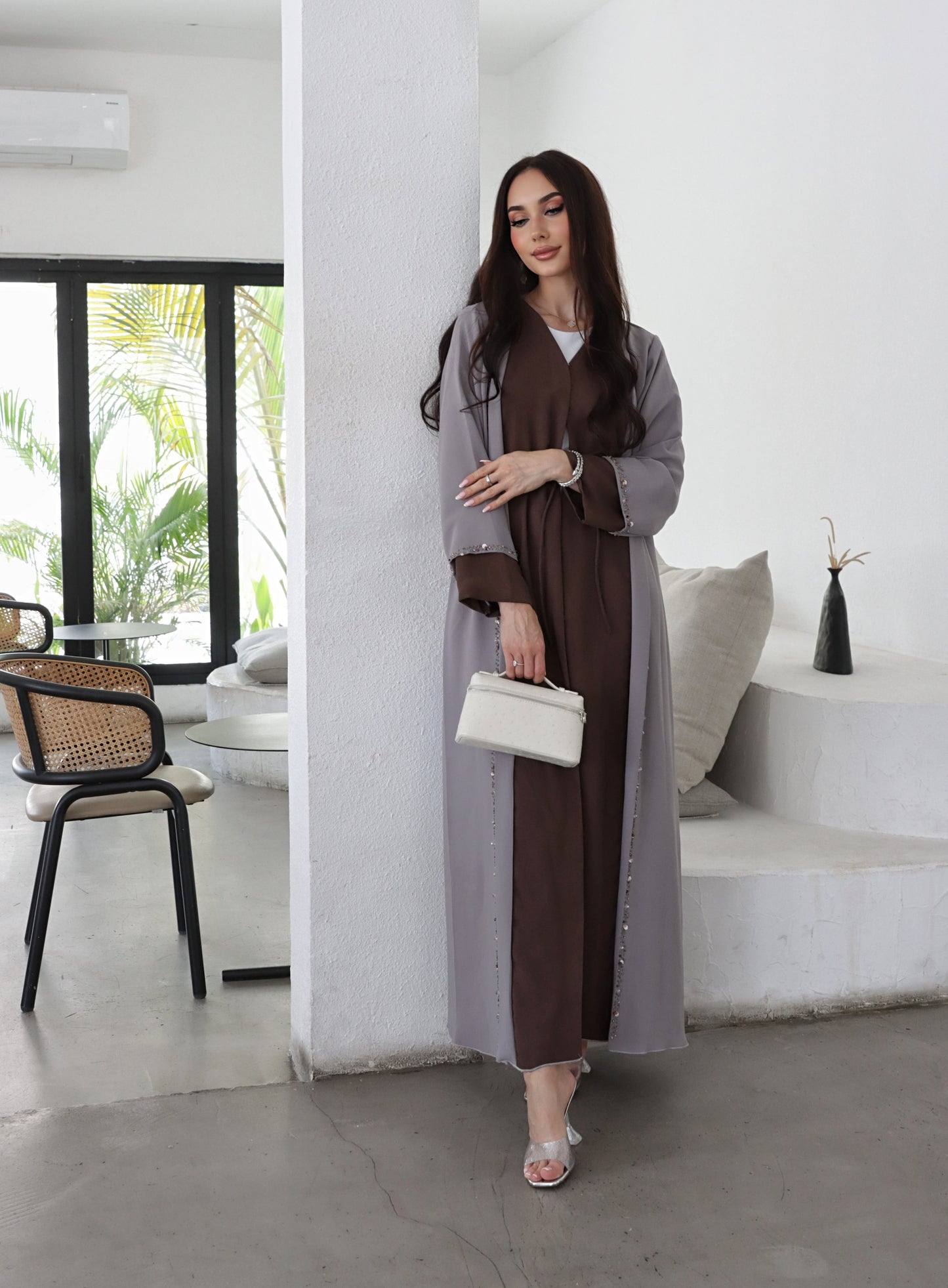 Nava Abaya with Headscarf