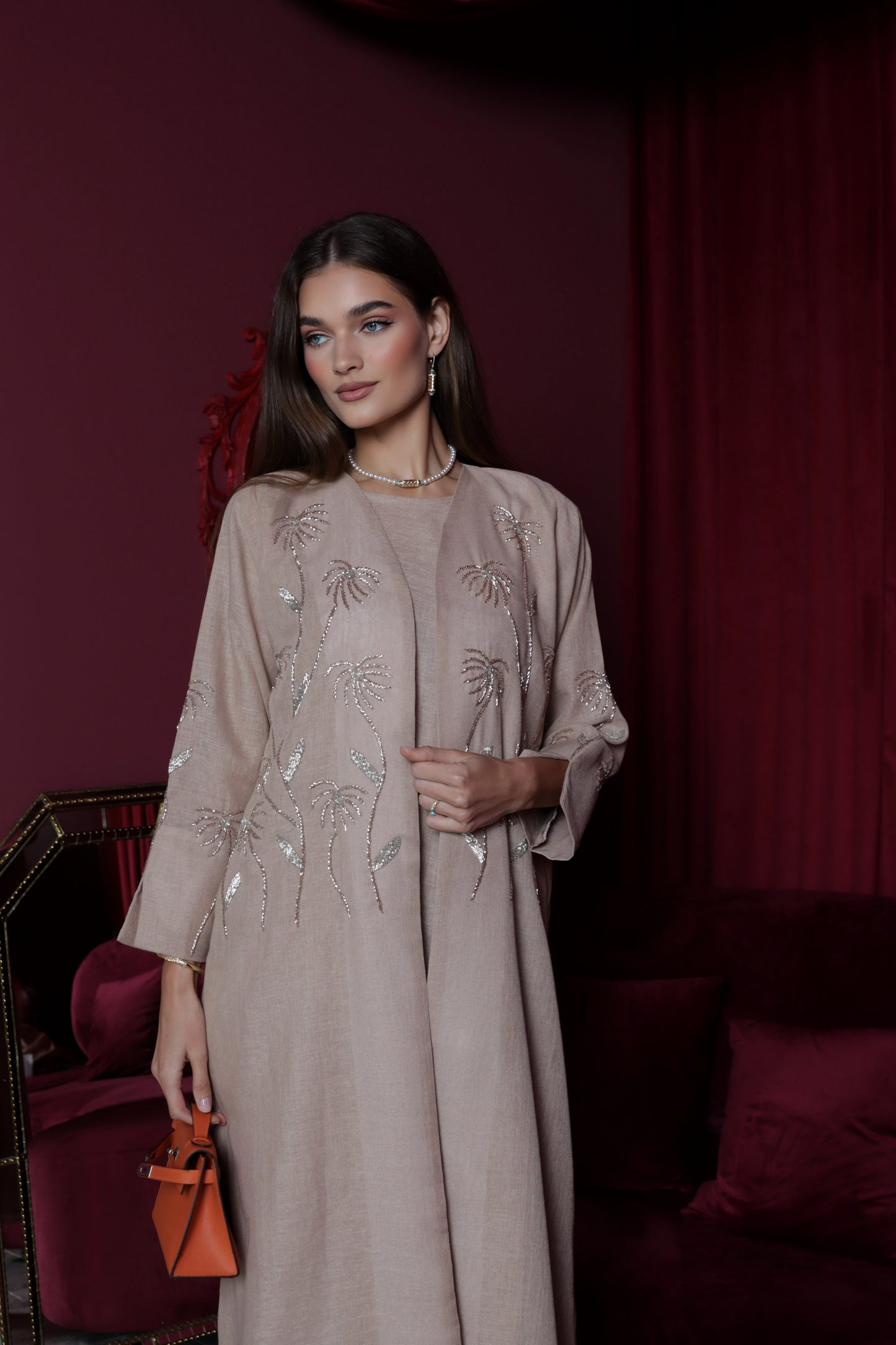 Talea Abaya set with Inner dress & Headscarf