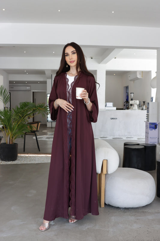 عباية ليلى مع حجاب