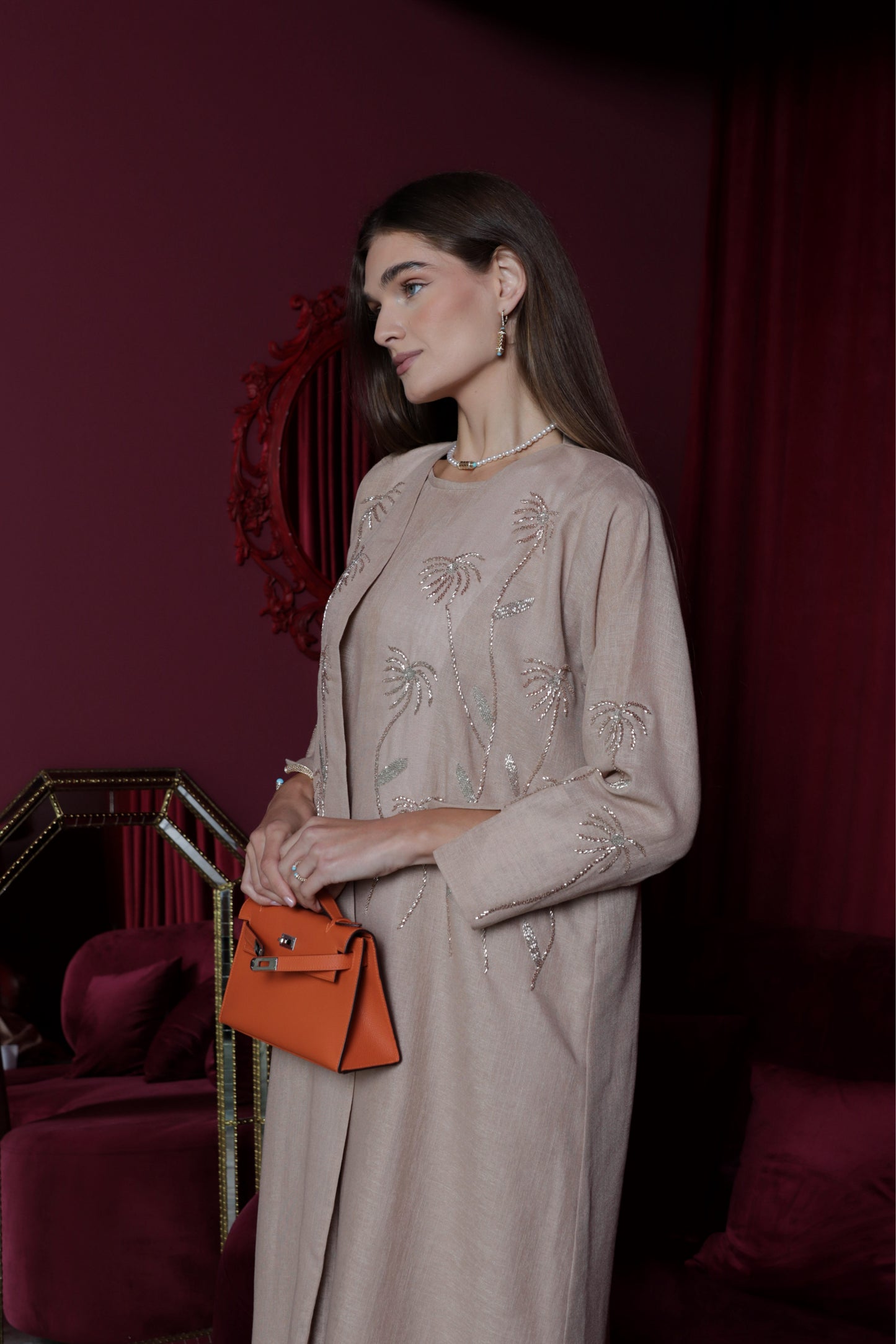 Talea Abaya set with Inner dress & Headscarf