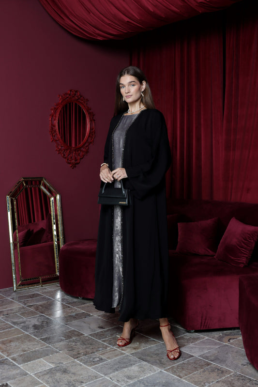 Yarena Abaya set with Inner dress & Headscarf