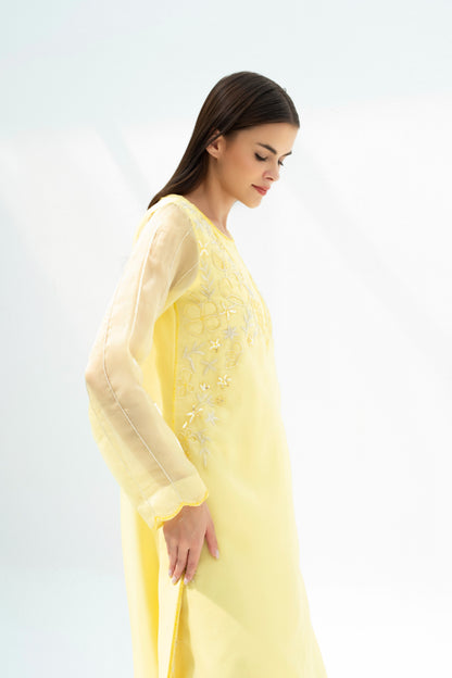 Luna Kaftan Dress in Crepe