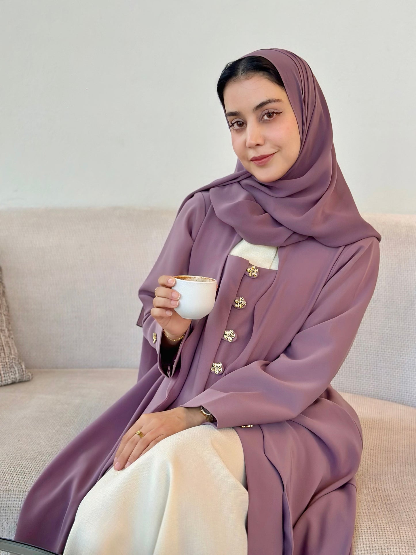 Lunara Abaya with Headscarf